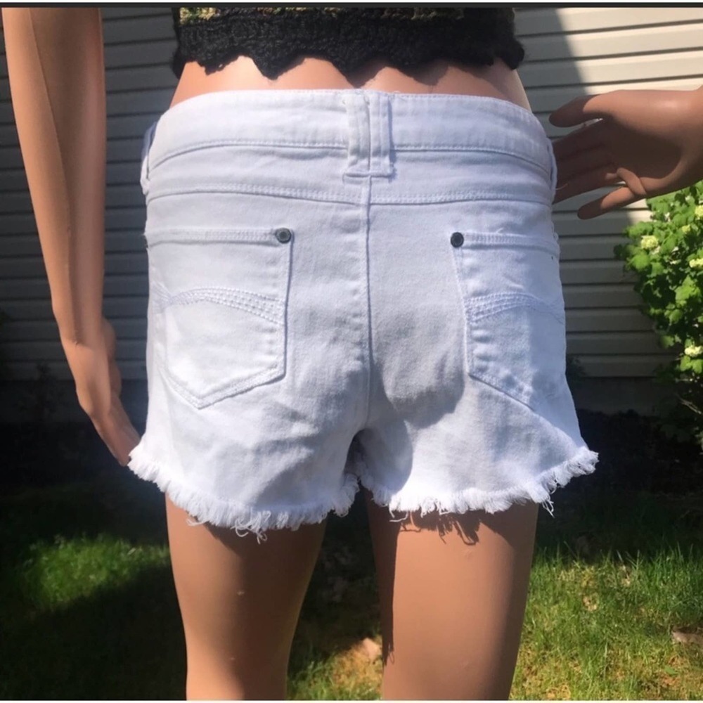 Blue Asphalt, white denim shorts Jr. 13 - Picture 3 of 4